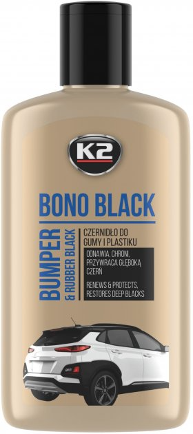 Засіб для чорніння шин і зовнішнього пластику K2 Bono Black K030N 250 мл