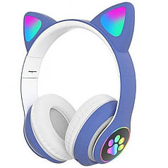 Навушники-вушка Bluetooth MDR CAT ear VZV-23M 7805 Blue N