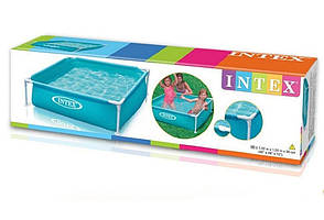 Басейн каркасний дитячий Intex 57173, 122х122х30 см, Blue, фото 4