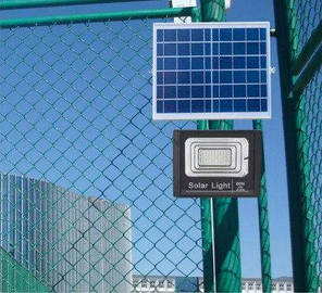 Світлодіодний LED прожектор із сонячною панеллю та пультом LAMP JD-8810 10W SMD, фото 4