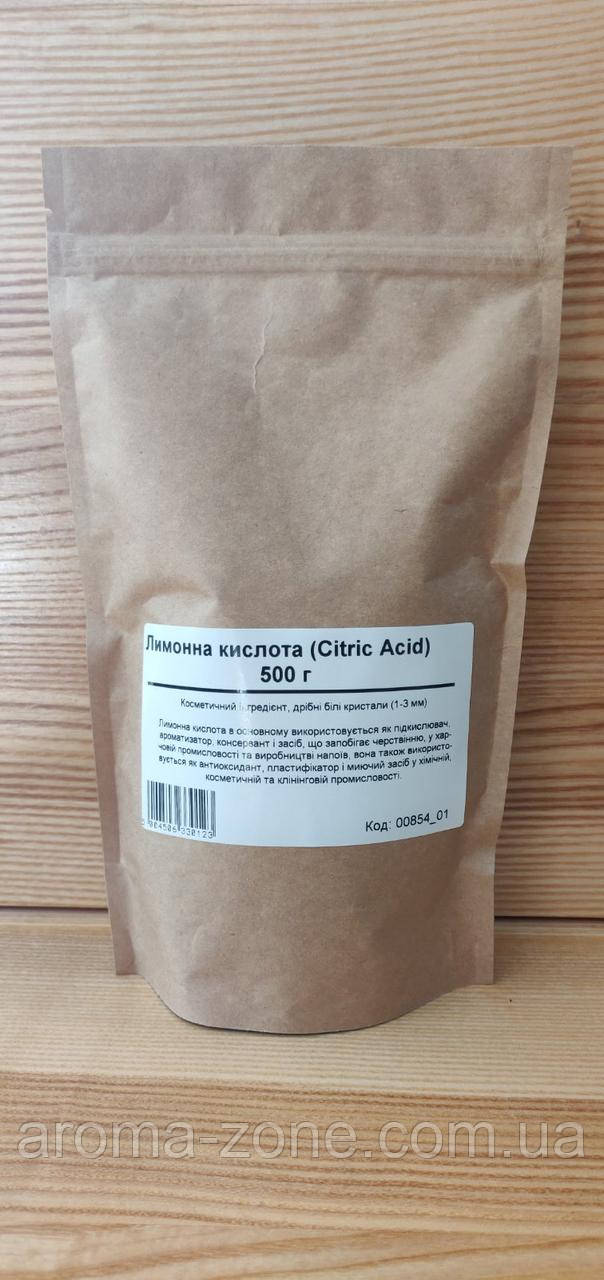 Лимонна кислота (Citric Acid Monohydrate) , 500 г, фото 1
