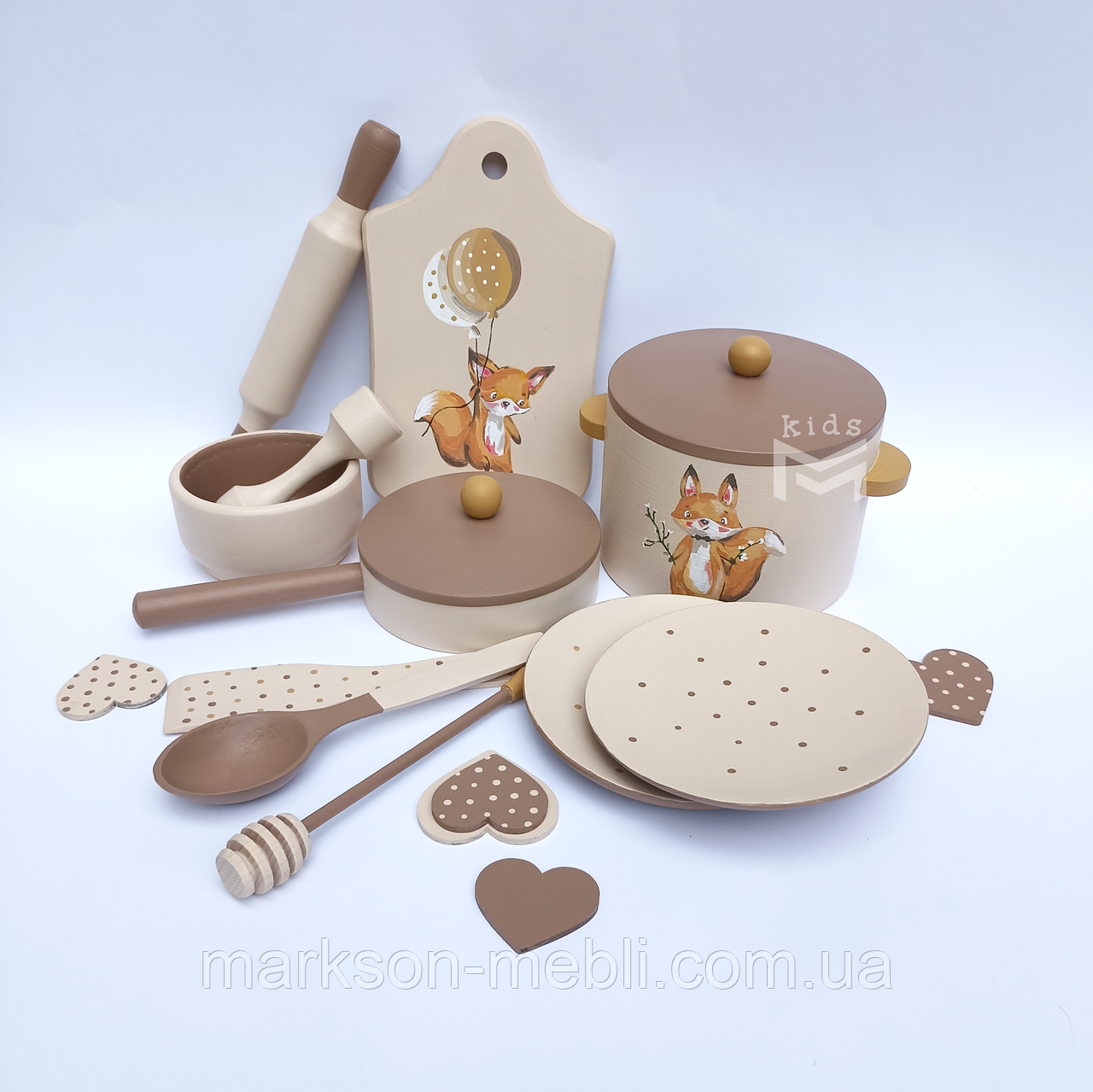 Іграшковий посуд Markson kids - Зайка - Столовий набір, фото 1