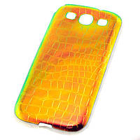 Чехол силиконовый Dekkin Snake Samsung S3 i9300, i9305, i9308 хамелеон Green