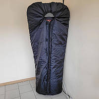 Зимовий спальний мішок синтепон Спальний мішок -30℃. Чорний