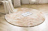 Килимок травичка круглий діаметр 100 см, фото 4