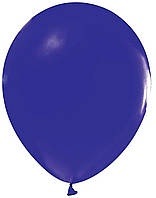 Латексний повітряний шар без малюнка Balonevi темно-синій, 12" 30 см