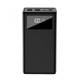 Зовнішній акумулятор (Power Bank) XO PR123 (30000 mAh) Black