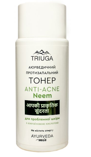 Тонер Triuga Anti-Acne Neem для проблемної шкіри 200 ml