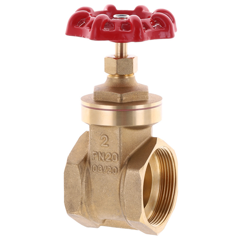 Задвижка клинова KOER KR.280 - 2" латунна для води та опалення, 12 міс. гарантія (KR2910)