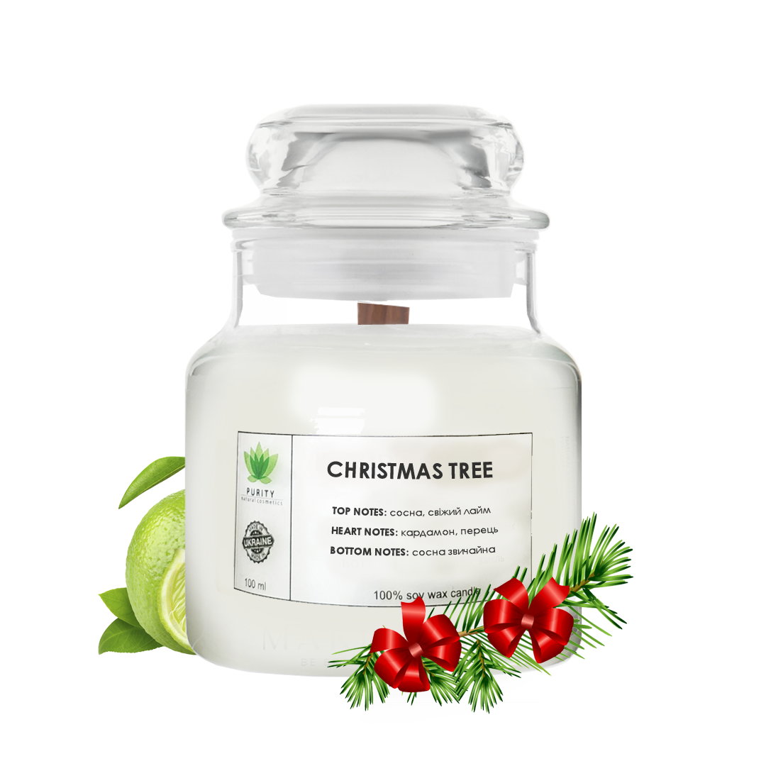 Аромасвічка Purity Christmas tree (Cосновий ліс)