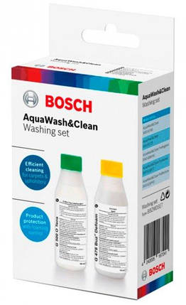 Шампунь і нейтралізатор піни для пилососів BOSCH AQUAWASH&CLEAN, фото 1