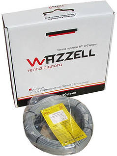 Кабель теплої підлоги Wazzell Easyheat двожильний 20 Вт/м