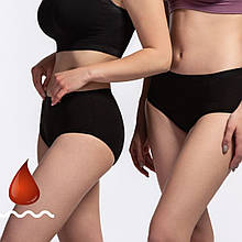 Труси жіночі менструальні Сліпи+ BLACK із захисною ластовицею BNB СинтезXS