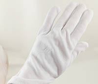 Перчатки белые для продавцов ювелирных изделий