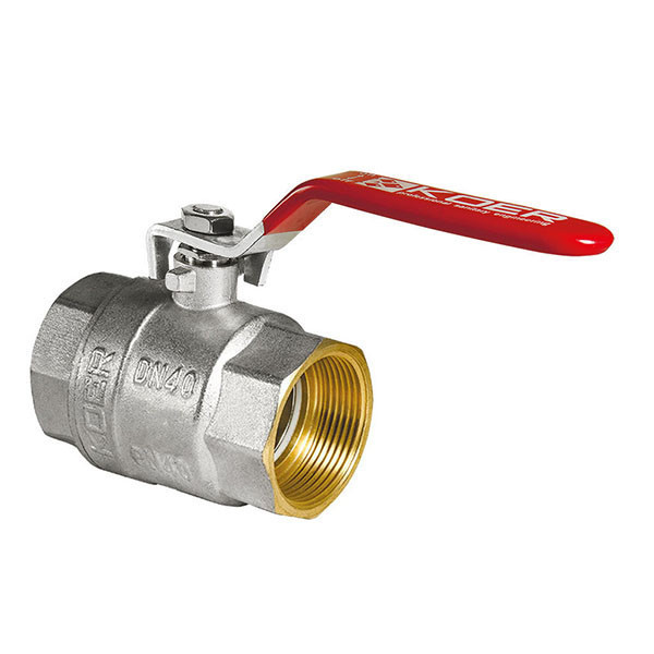 Кран кульовий KOER 2" ГГР (KR.214) никельований для води, 40 бар (KR0038)