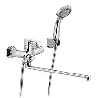 Змішувач для ванни MIXXUS PREMIUM PUSH Chr-006 з довгим виливом та хромованим покриттям (MI1665)