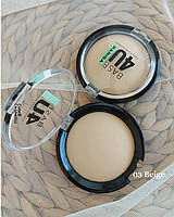 Пудра запечена для обличчя Parisa Cosmetics В4U Baked Silky Powder матова. Відтінок 03 Beige .