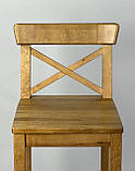 Дерев'яний стілець "Коффі" для бару та кафе, фото 4