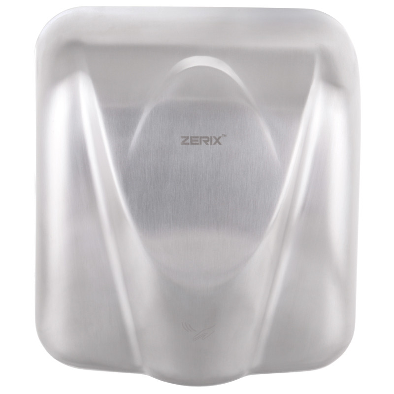 Автоматична сушарка для рук ZERIX HD-120-SUS Satin (1650Вт) настінна з нержавіючої сталі (ZX3253)