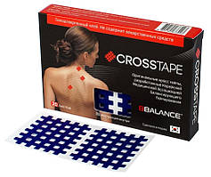 Крос тейпи BB CROSS TAPE 4,9 см x 5,2 см (розмір C) бежевий