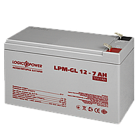 Акумуляторна батарея LogicPower LPM-GL 12V 7AH гель