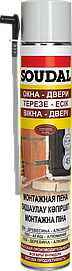 Піна монтажна поліуретанова для вікон і дверей SOUDAL 300 мл