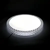 Світильник стельовий THE LIGHT Кришталь коло 24W 1920Lm 4500К TL 70118, фото 1