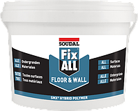 Клей герметик 4 кг белый Fix all Floor & Wall Soudal