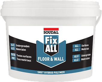 Клей герметик 4 кг білий Fix all Floor & Wall Soudal