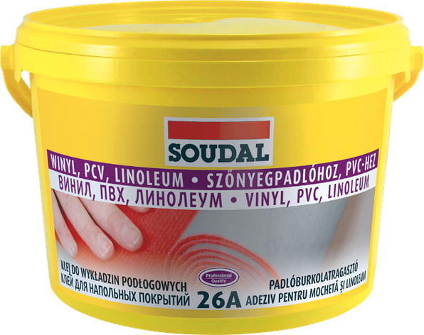 Клей для підлогових покриттів 26 А Soudal, фото 1