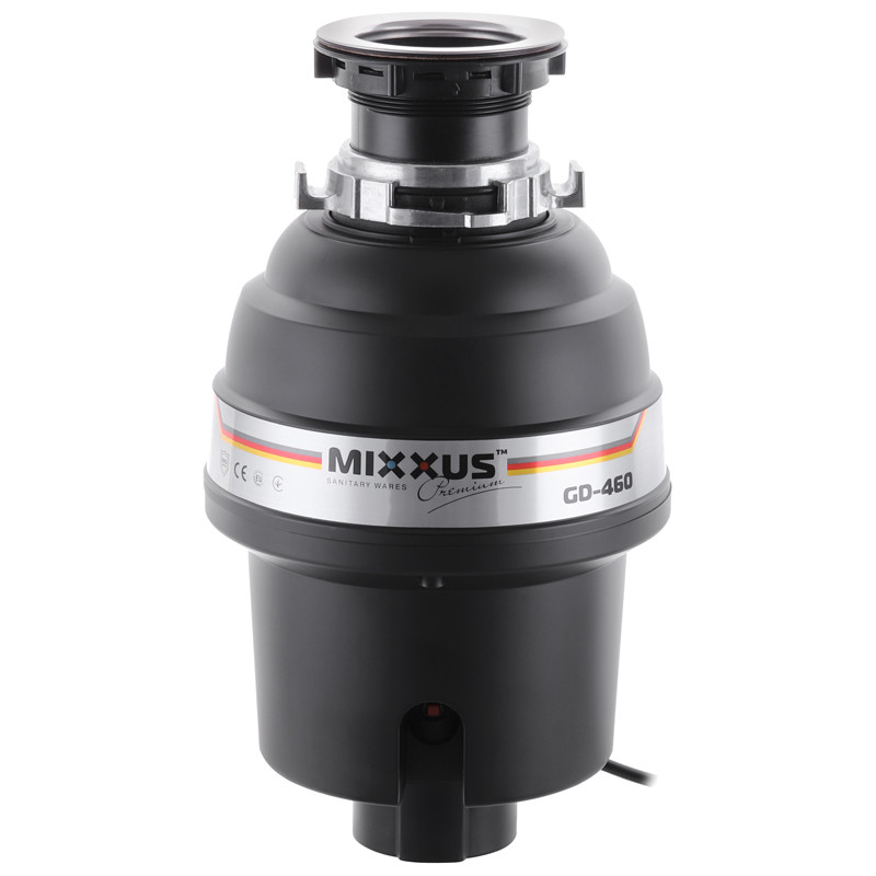Подрібнювач харчових відходів MIXXUS GD-460 для кухні, електричний диспоузер 23 кг (MX0591)