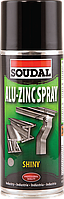 Антикоррозионный аэрозоль 400мл серебристый Alu-Zinc Spray Soudal