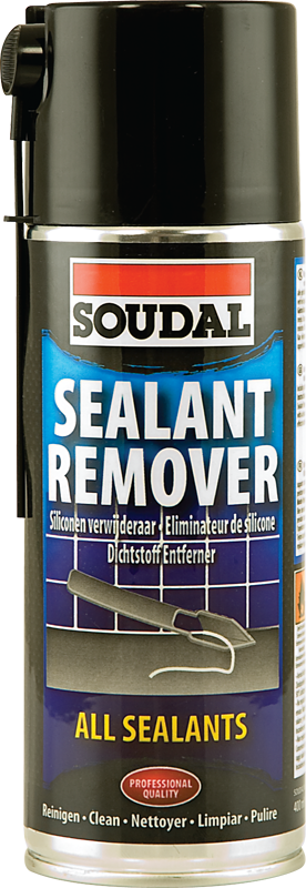 Аерозоль для видалення силіконових швів 400 мл світло-жовтий Sealant Remover