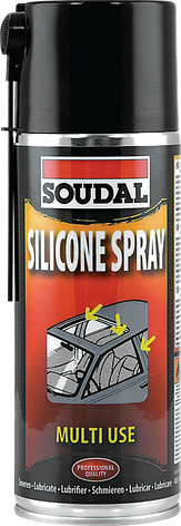 Силіконова олива мастило 400 мл безбарвний SILICON SPRAY, фото 1