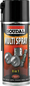 Мастильний аерозоль для авторемонта 400 мл безбарвний Multi Spray