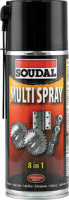 Мастильний аерозоль для авторемонта 400 мл безбарвний Multi Spray, фото 1