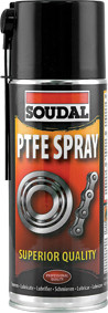 Проникно-змащувальний аерозоль тефлоновий біло-жовтий 400 мл PTFE Spray