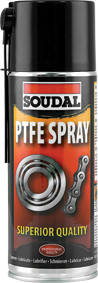 Проникно-змащувальний аерозоль тефлоновий біло-жовтий 400 мл PTFE Spray, фото 1