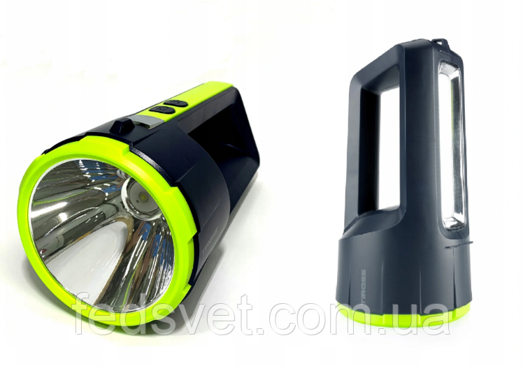 Ліхтар 4600mAh переносний акумуляторний 5W/330Лм 6W COB/520Лм POWER BANK, фото 1