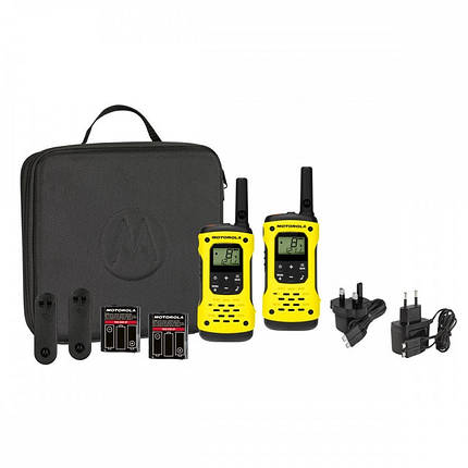 Рація Motorola Talkabout T92 H2O (0,5W, PMR446, 446 MHz, до 10 км, 16 каналів, АКБ), 2 шт., фото 1