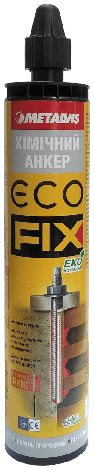 ECOFIX Хімічний анкер 300 мл Metalvis, фото 1