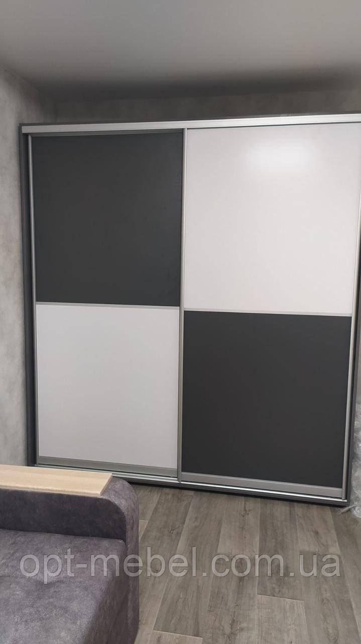 Шафа-купе СТАНДАРТ No 19 1900x600x2400 ІМПЕРIЯ МЕБЛIВ