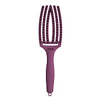 Щетка Olivia Garden Finger Brush Combo Medium Deep Purple с комбинированной щетиной