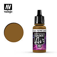 Коричнева шкіра. Фарба водорозчинна акрилова 17мл. VALLEJO Game Air 72740