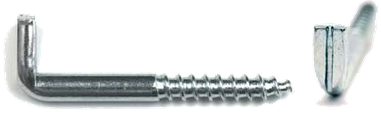 Шуруп гак 4,5х35/40 шліц PL цб