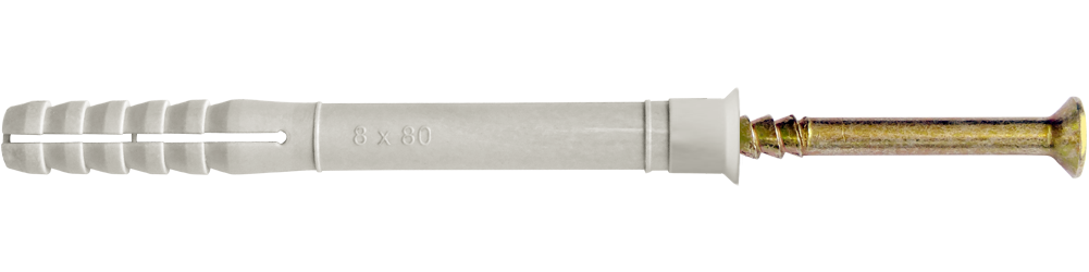UCX-c Дюбель 6х40/10 нейлон пот швид. монтаж