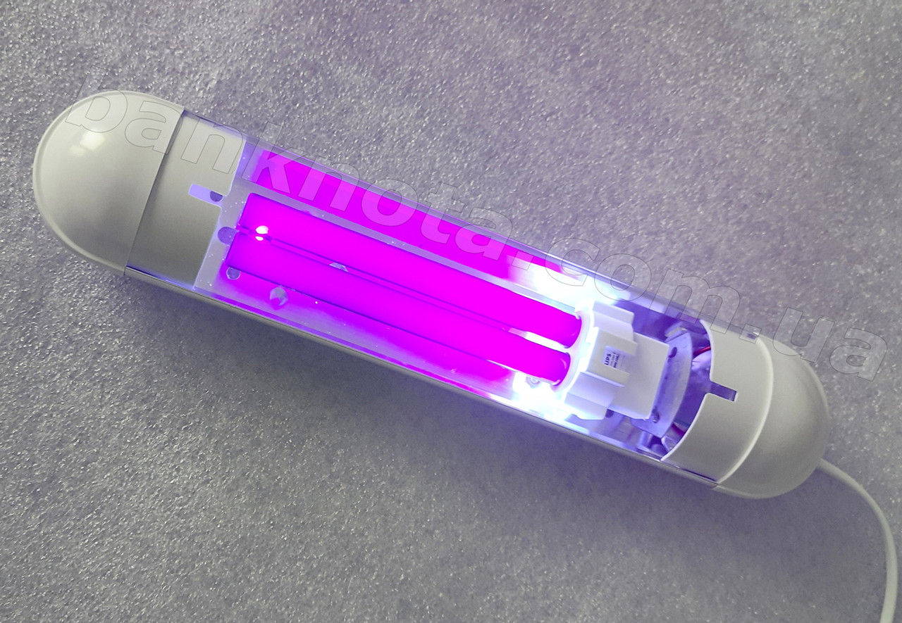 BLB-9W 365nm Ультрафіолетовий освітлювач (лампа "Вуда" з лампочкою PL-S 9W від PHILIPS)