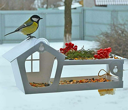 Годівниця Будиночок для птахів на вікно House for birds