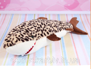 М'яка іграшка 55 см Акула леопардова Копиця 00596-5, пакунок мала, для дітей від 3 років