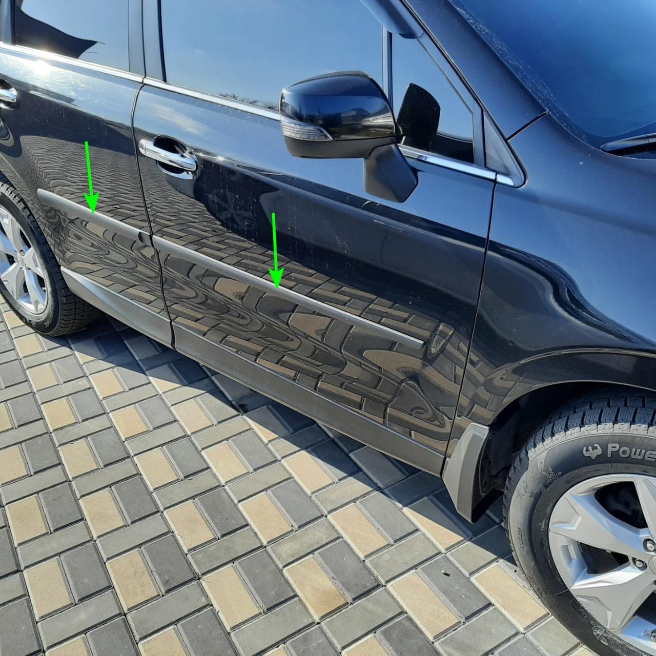 Молдинги на двері для Subaru Forester SJ 2012-2019